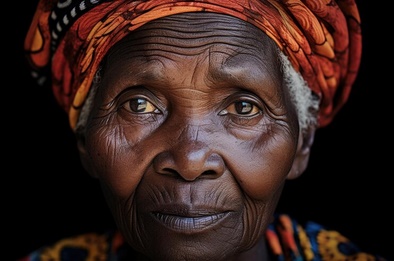 Elderly African Woman